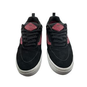 Vans Kyle Walker Pro Skate Shoes Classic Style (Black & Tibetan Red) 9/10.5